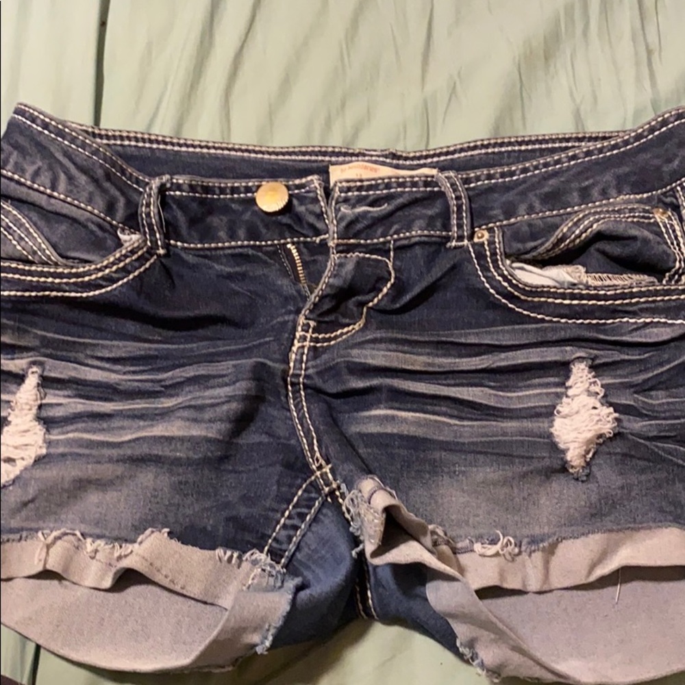 Jean shorts